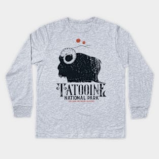 Vintage National Park Kids Long Sleeve T-Shirt